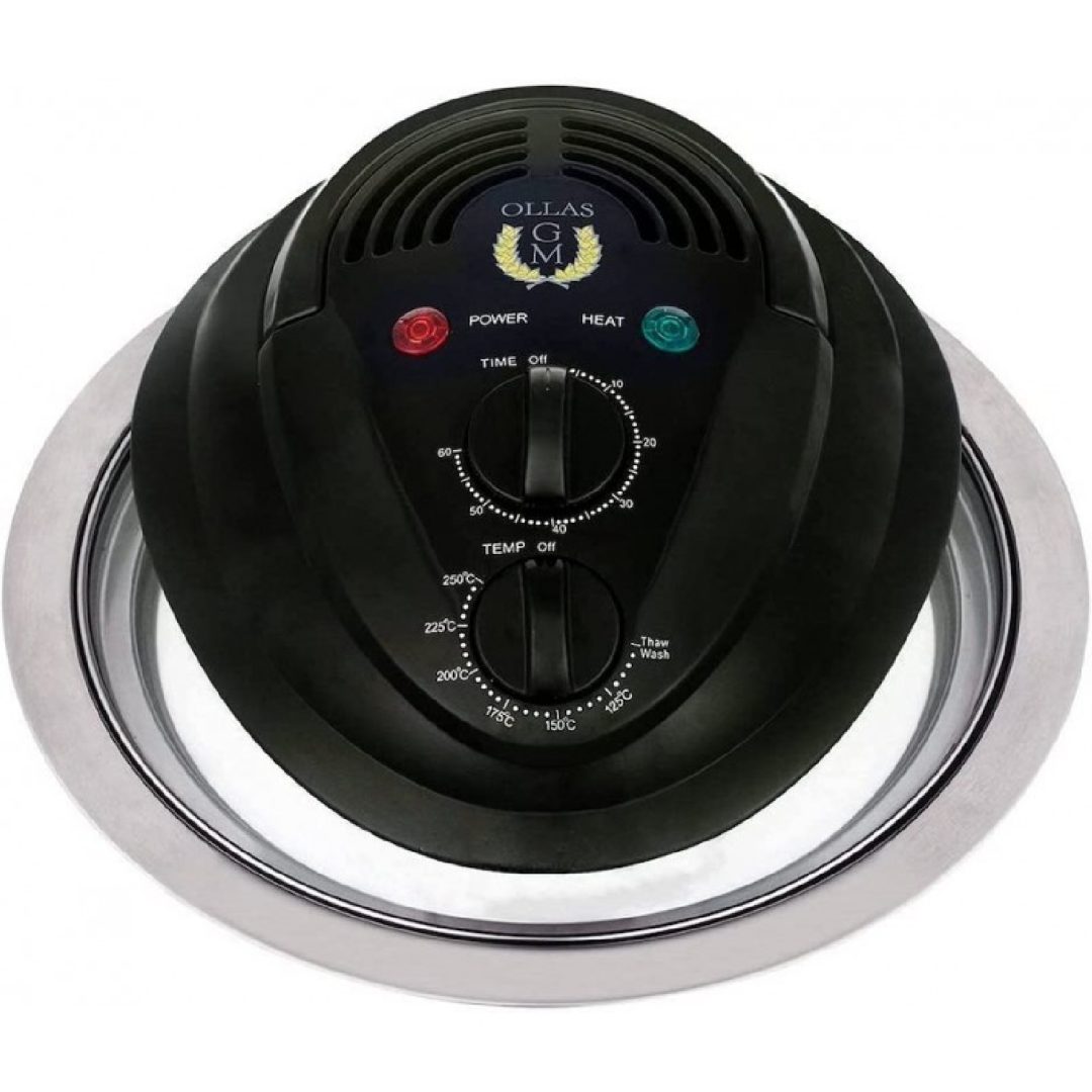 Programmable oven lid with adapter ring