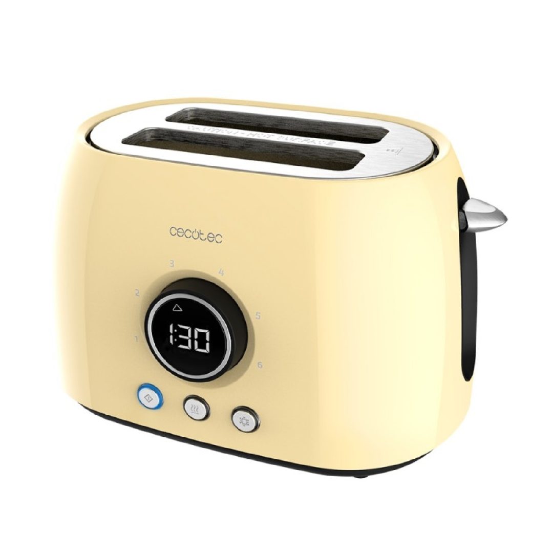 ClassicToast 8000 Yellow Double Digital upright toaster