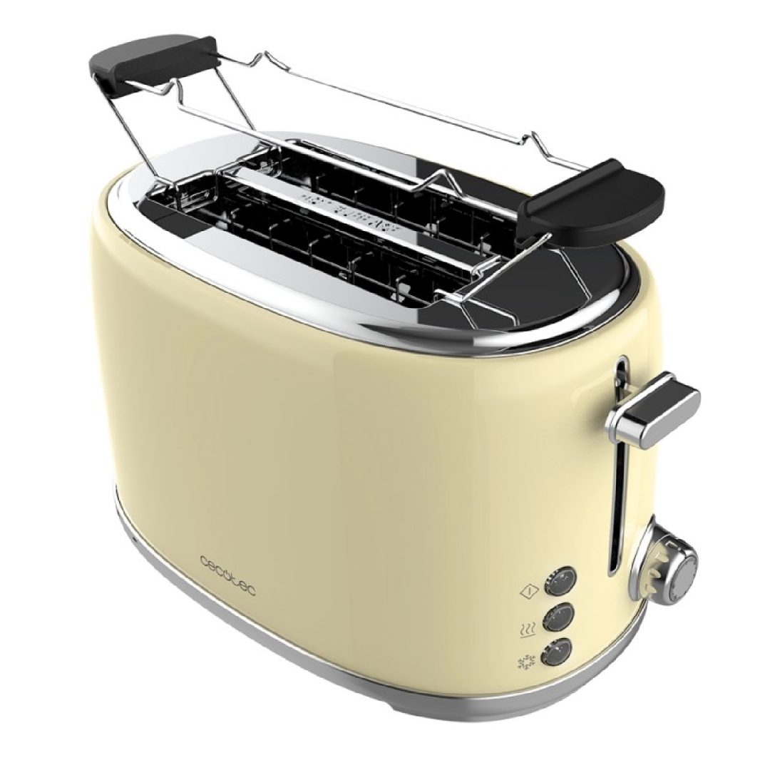 Toast&Taste 1000 Retro Double Beige Upright toaster