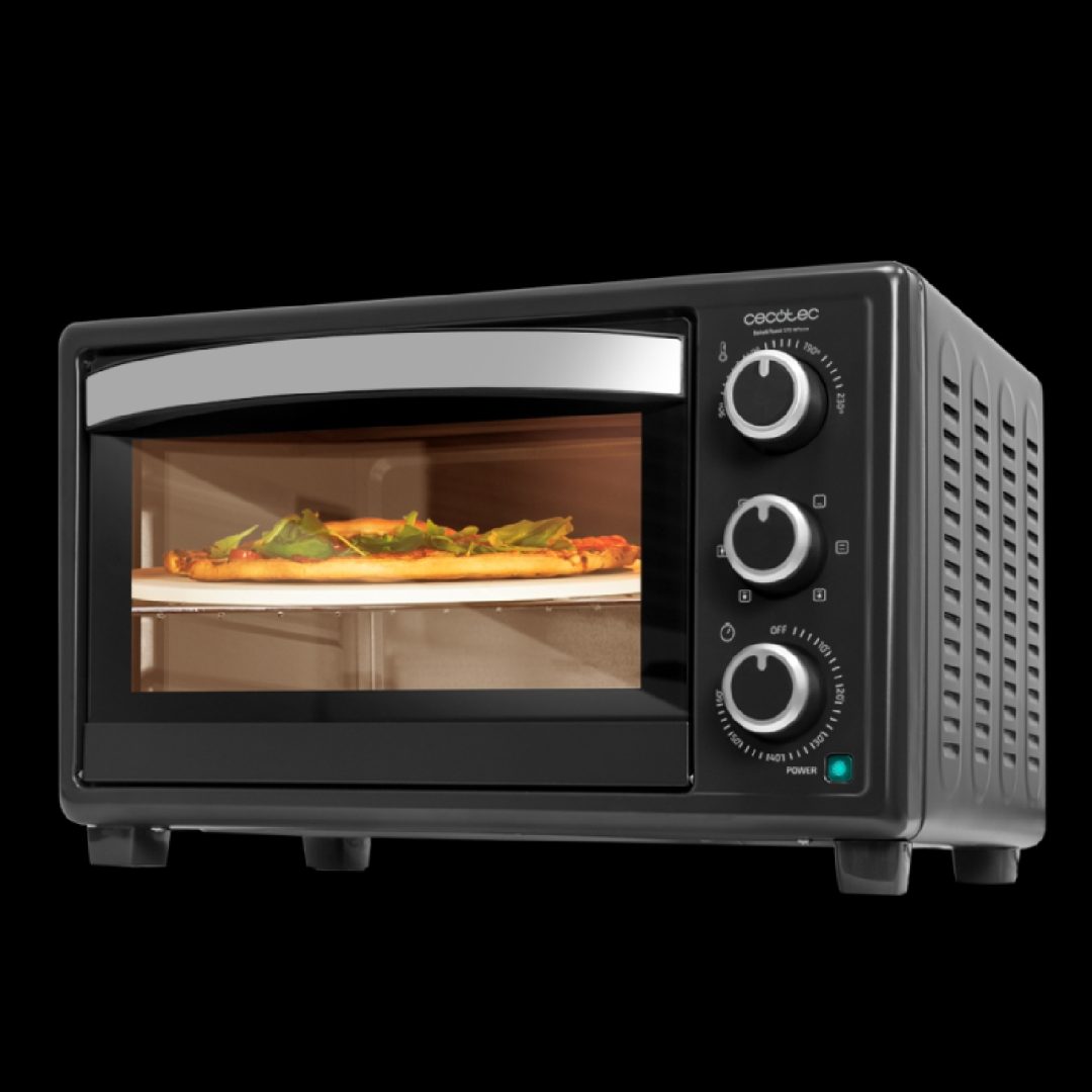 Bake&Toast 2600 Black 4Pizza mini oven