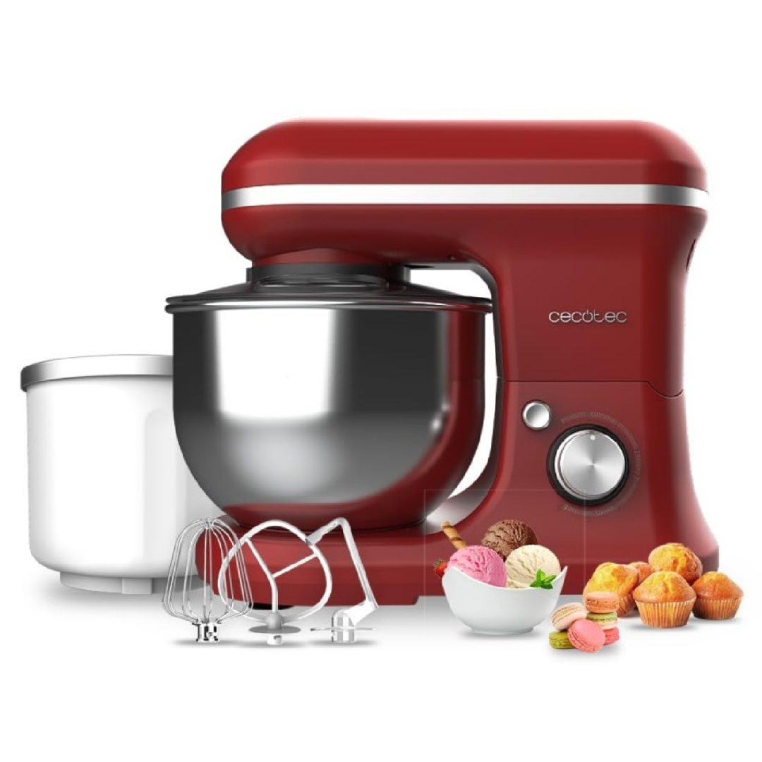 Cecomixer Merengue 5L 1200 Ice-Cream Red Stand mixer