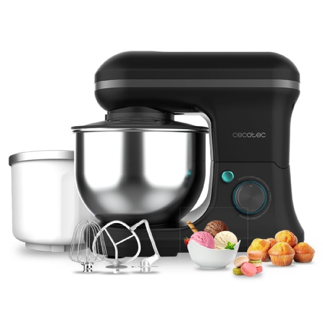 Cecomixer Merengue 5L 1200 Ice-Cream Black Stand mixer