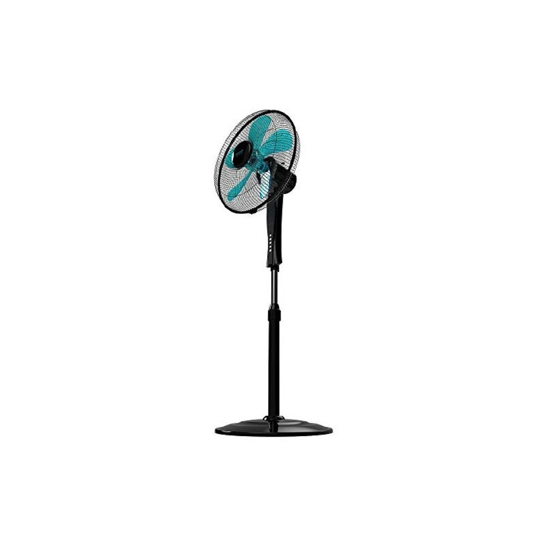 EnergySilence 530 Power Connected Black stand fan