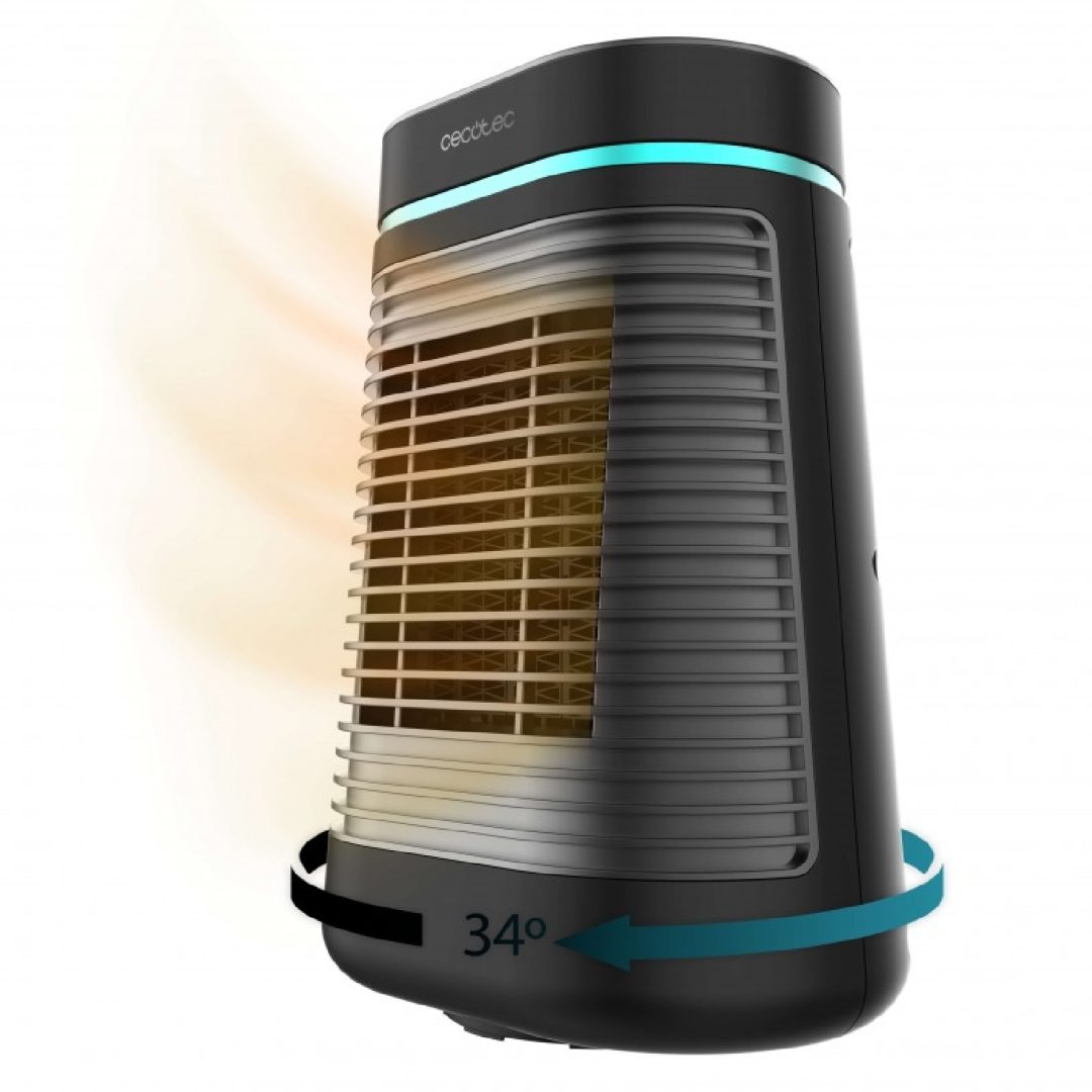 ReadyWarm 1550 Max Ceramic Rotate Black